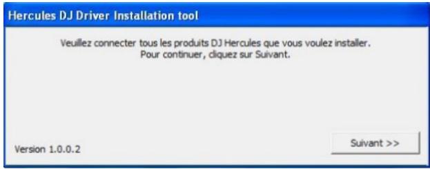 HERCULES DJ CONTROL AIR - Installation sous windows XP - 1
