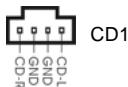 ASROCK G31M-GS - Conectores internos de audio - 1