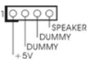 ASROCK G31M-GS - Chassis Speaker Header - 1