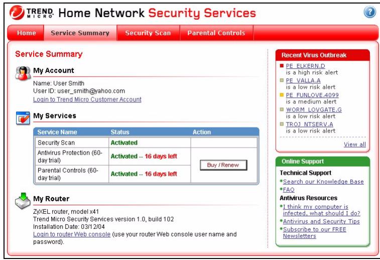 ZYXEL PRESTIGE 661H - TMSS Web Page - 7
