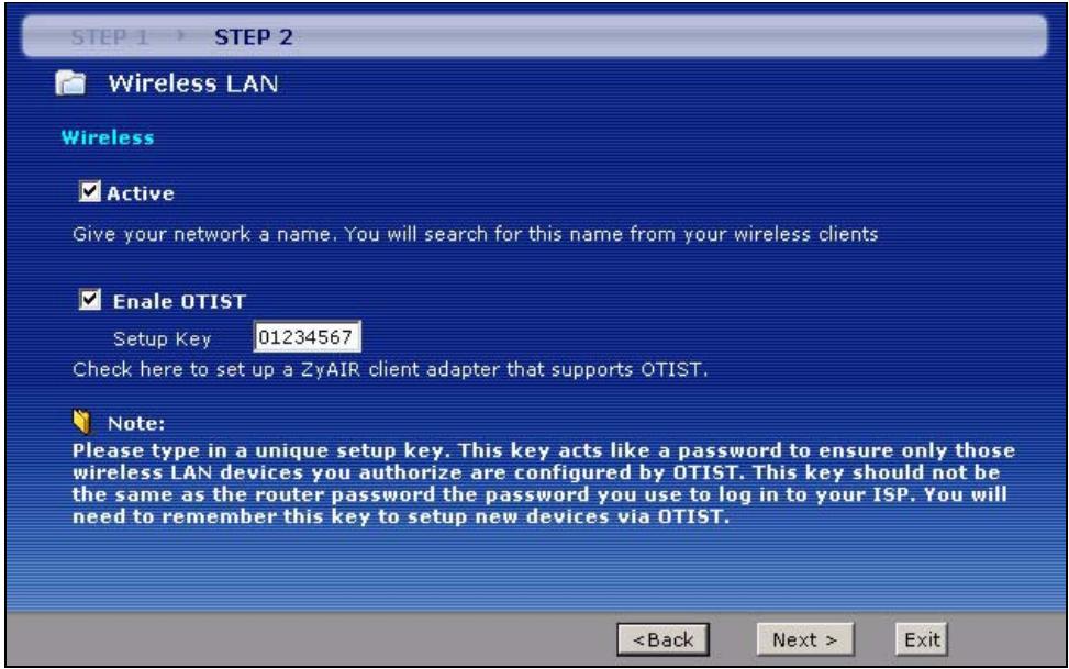 ZYXEL PRESTIGE 661H - Wireless Connection Wizard Setup (wireless devices only) - 2