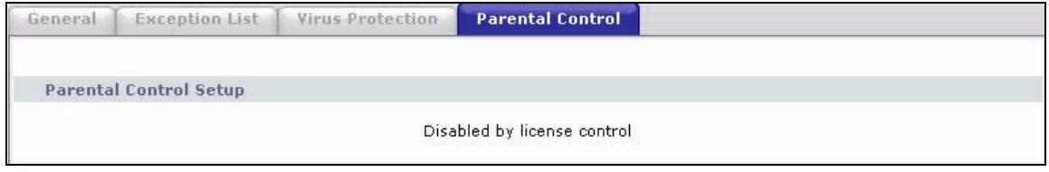ZYXEL PRESTIGE 661H - Parental Controls - 1