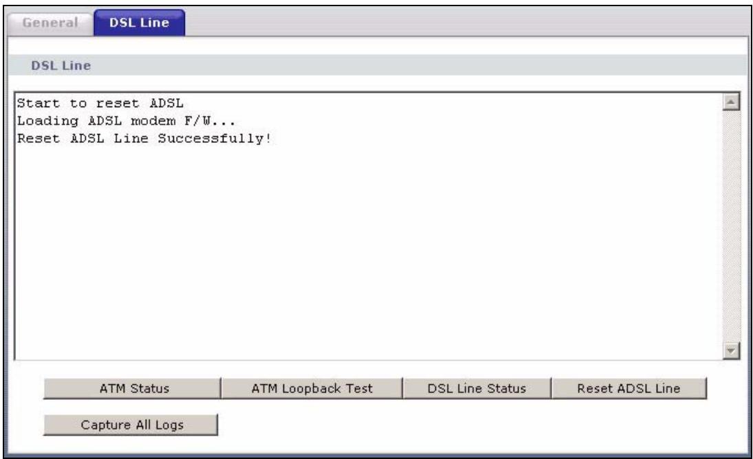 ZYXEL PRESTIGE 661H - DSL Line Diagnostic - 1
