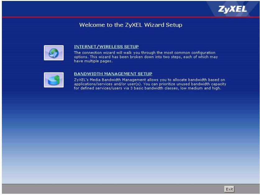 ZYXEL PRESTIGE 661H - Wizards - 1