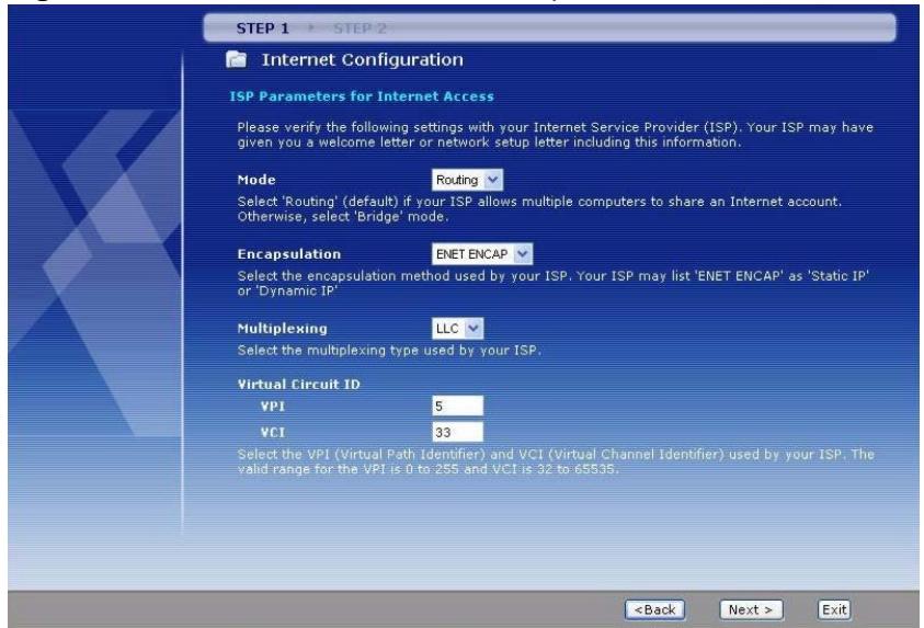 ZYXEL PRESTIGE 661H - Screen 2 - 1