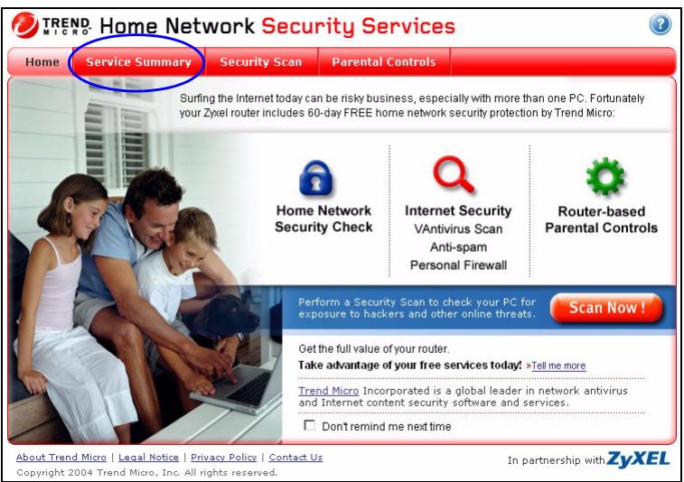 ZYXEL PRESTIGE 661H - TMSS Web Page - 3