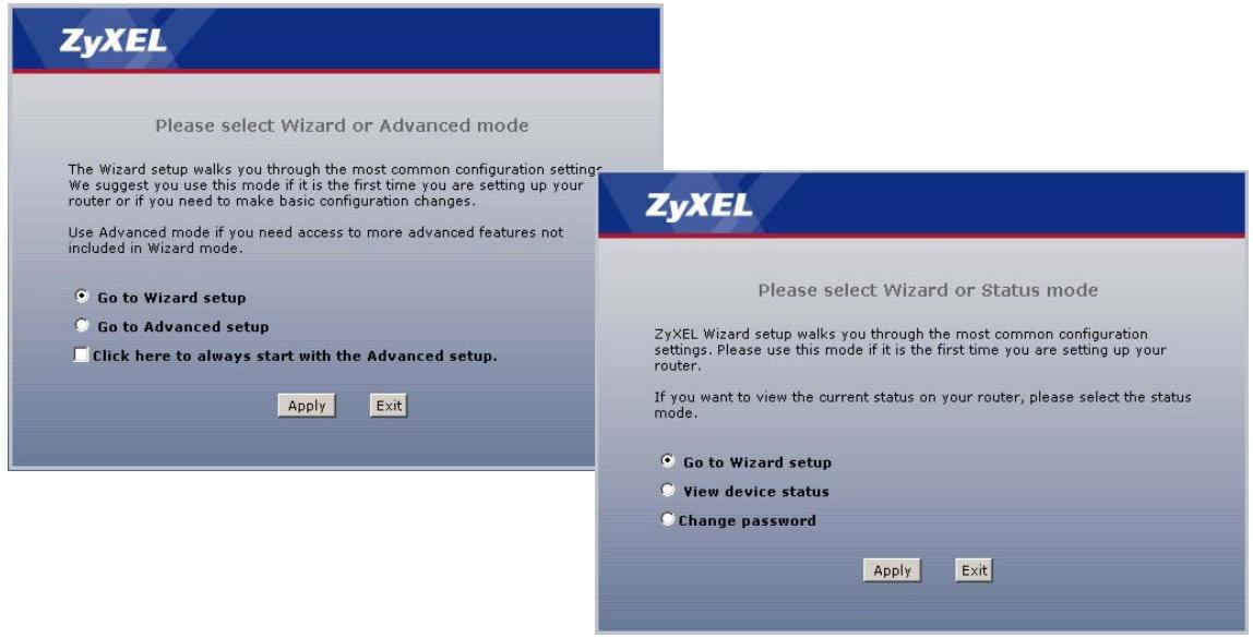 ZYXEL PRESTIGE 661H - Accessing the Web Configurator - 3