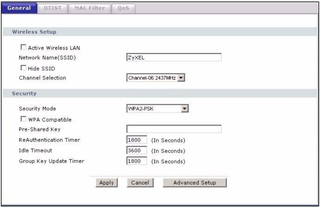 ZYXEL PRESTIGE 661H - WPA-PSK/WPA2-PSK - 1