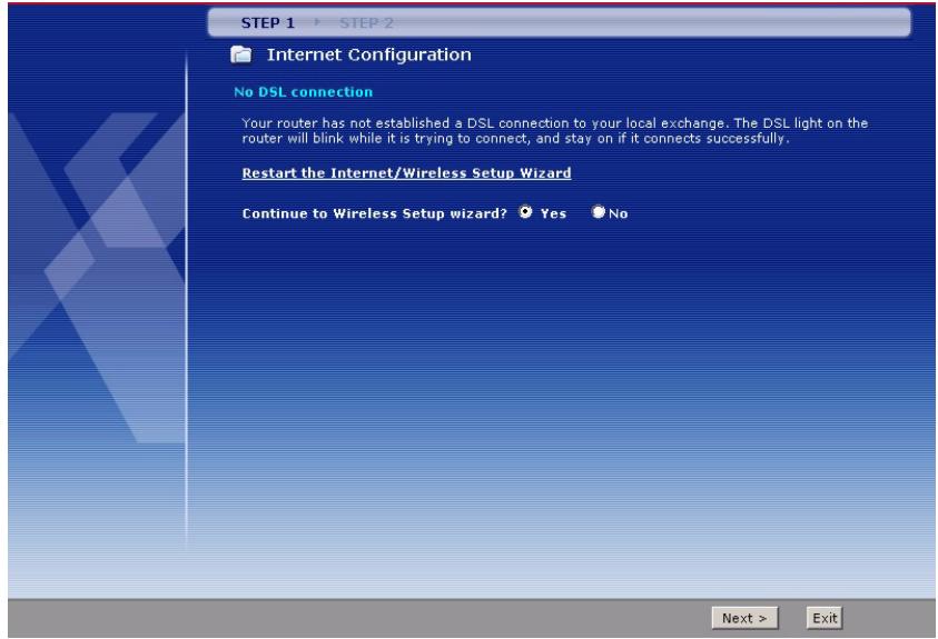 ZYXEL PRESTIGE 661H - No DSL Detection - 1