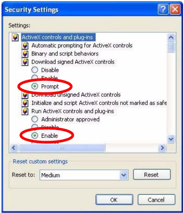 ZYXEL PRESTIGE 661H - ActiveX Controls in Internet Explorer - 2