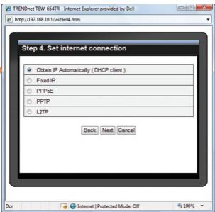 TRENDNET TEW-658BRM - Configuration du tew-654tr - 8
