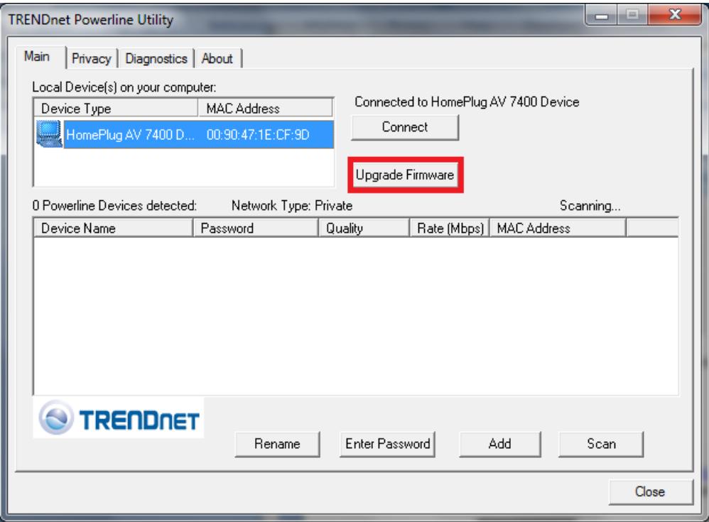 TRENDNET TPL-406E2K - Upgrade Firmware - 3