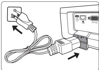 VIEWSONIC PJD6683W - Starting up the projector - 2