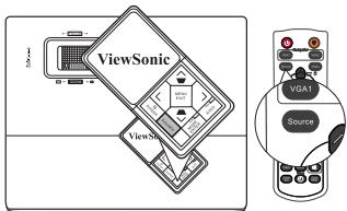 VIEWSONIC PJD6683W - Changing Color Space - 2