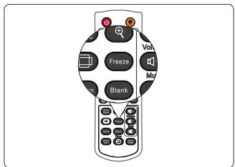 VIEWSONIC PJD6683W - Freezing the image - 1
