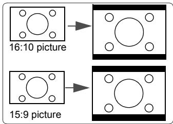 VIEWSONIC PJD6683W - About the aspect ratio - 2