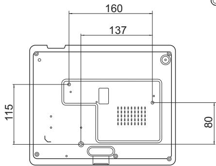 VIEWSONIC PJD6683W - Ceiling mount installation - 1