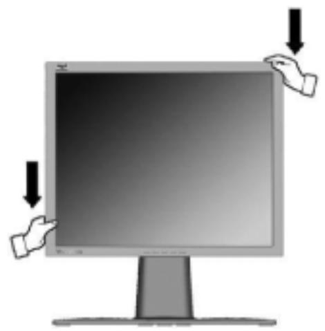 VIEWSONIC VP2765-LED - To Raise and Lower the display - 2