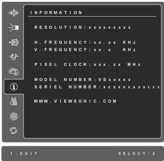 VIEWSONIC VP2765-LED - Control Explanation - 9