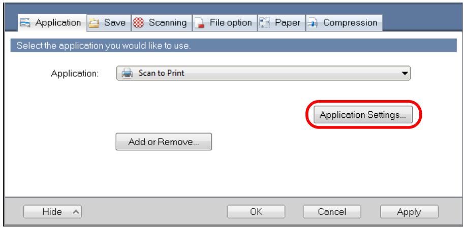 FUJITSU SCANSNAP S1100 DELUXE - Change the settings for [Scan to Print] (If you do not want to change any settings, go to step 4.). - 1