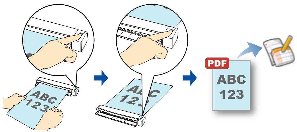 FUJITSU SCANSNAP S1100 DELUXE - Saving Documents to Google Docs - 1