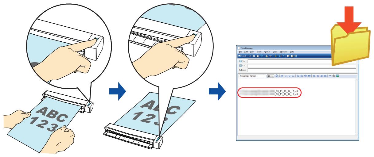 FUJITSU SCANSNAP S1100 DELUXE - Saving Data in a Specified Folder - 1