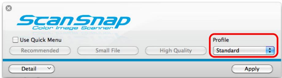 FUJITSU SCANSNAP S1100 DELUXE - Profile Management - 2