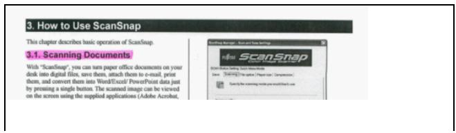 FUJITSU SCANSNAP S1100 DELUXE - Select the [Set the marked text as a keyword for the PDF file] checkbox. - 4