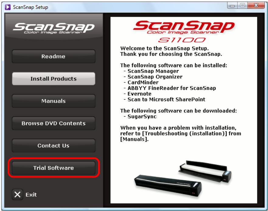FUJITSU SCANSNAP S1100 DELUXE - ■ Trial Software - 3