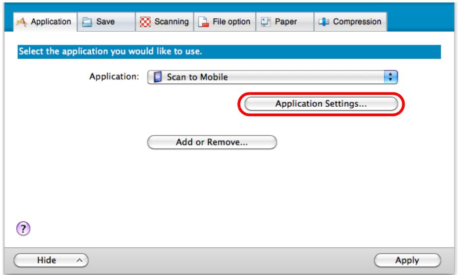 FUJITSU SCANSNAP S1100 DELUXE - Change the settings for [Scan to Mobile] (If you do not want to change any settings, go to step 4.). - 1