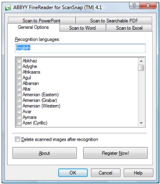 FUJITSU SCANSNAP S1100 DELUXE - About the OCR function of ABBYY FineReader for ScanSnap - 4