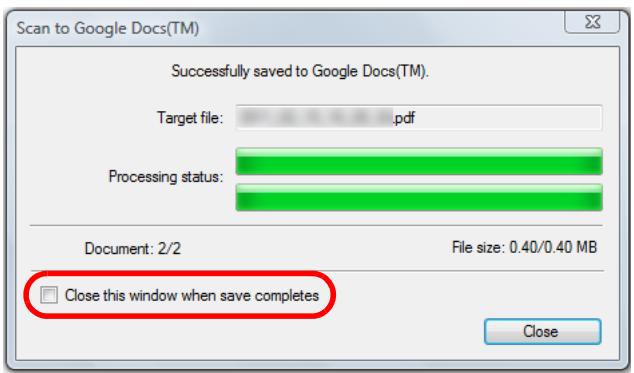 FUJITSU SCANSNAP S1100 DELUXE - Click the [Scan to Google Docs(TM)] icon. - 8