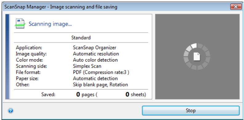 FUJITSU SCANSNAP S1100 DELUXE - Press the [Scan/Stop] button on the ScanSnap to start scanning. - 3