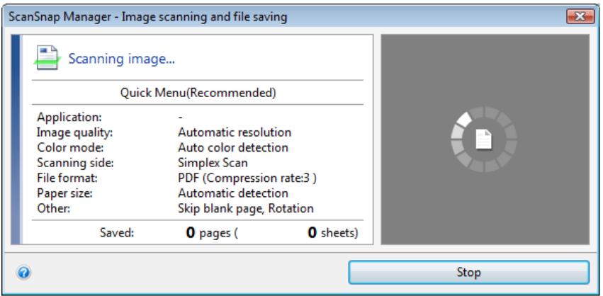 FUJITSU SCANSNAP S1100 DELUXE - Press the [Scan/Stop] button on the ScanSnap to start scanning. - 3