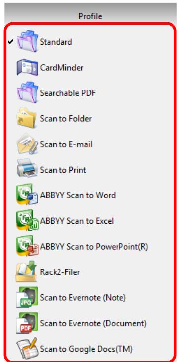 FUJITSU SCANSNAP S1100 DELUXE - Profile Management - 3