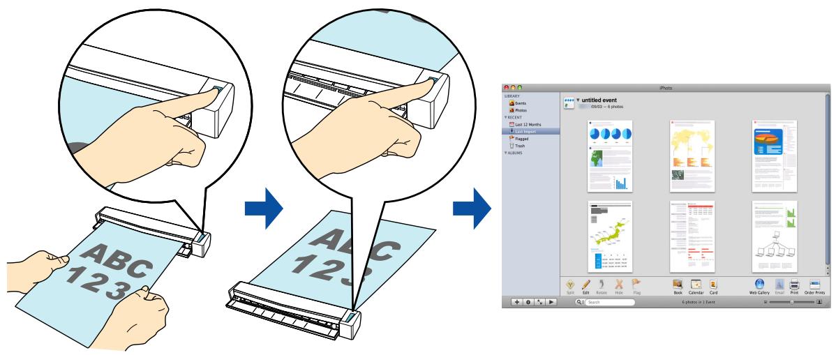 FUJITSU SCANSNAP S1100 DELUXE - Storing Scanned Images in iPhoto - 1