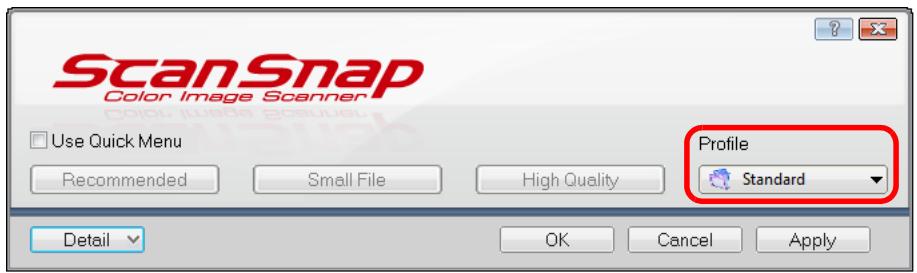 FUJITSU SCANSNAP S1100 DELUXE - Profile Management - 2