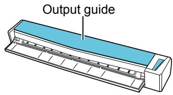 FUJITSU SCANSNAP S1100 DELUXE - Insert the document straight into the feeding section of the ScanSnap, with the scanning side facing up. - 4