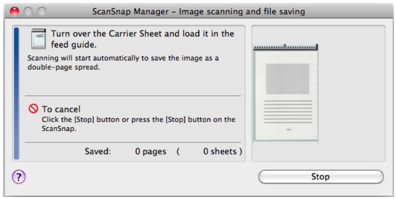 FUJITSU SCANSNAP S1100 DELUXE - Press the [Scan/Stop] button on the ScanSnap to start scanning. - 1