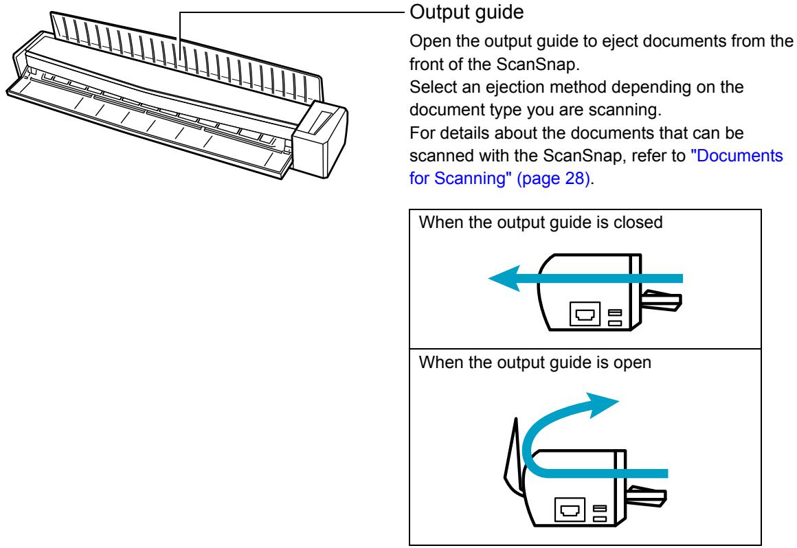 FUJITSU SCANSNAP S1100 DELUXE - Output Guide - 1