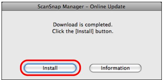FUJITSU SCANSNAP S1100 DELUXE - Click the [Install] button. - 1