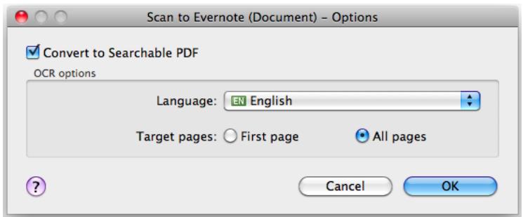 FUJITSU SCANSNAP S1100 DELUXE - Change the settings for [Scan to Evernote (Document)] (If you do not want to change any settings, go to step 4.). - 2