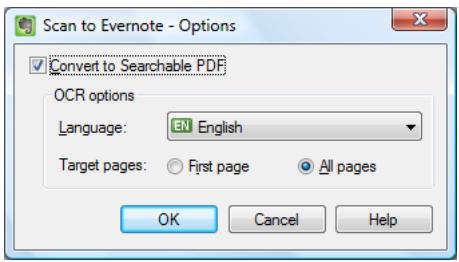 FUJITSU SCANSNAP S1100 DELUXE - Change the settings for [Scan to Evernote (Document)] (If you do not want to change any settings, go to step 4.). - 2