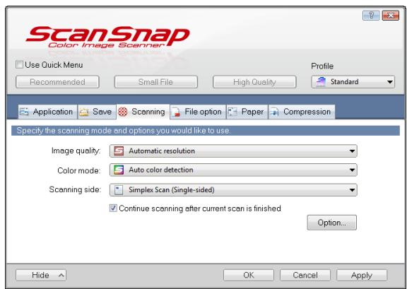 FUJITSU SCANSNAP S1100 DELUXE - - Without Using the Quick Menu - 2