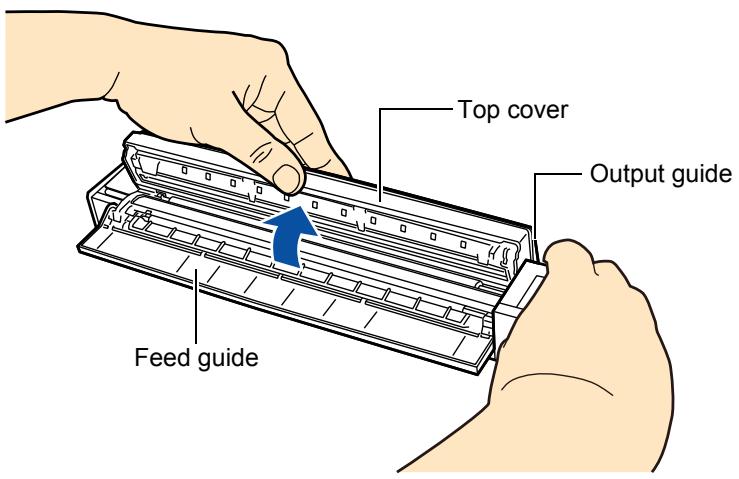FUJITSU SCANSNAP S1100 DELUXE - How to perform cleaning - 1
