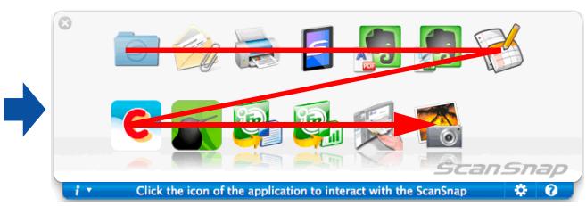 FUJITSU SCANSNAP S1100 DELUXE - - Display Order of Applications - 3