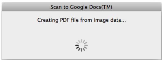 FUJITSU SCANSNAP S1100 DELUXE - Click the [Scan to Google Docs(TM)] icon. - 5