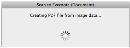 FUJITSU SCANSNAP S1100 DELUXE - Click the [Scan to Evernote (Document)] icon. - 3