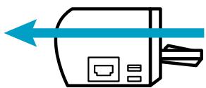 FUJITSU SCANSNAP S1100 DELUXE - Open the feed guide of the ScanSnap. - 3