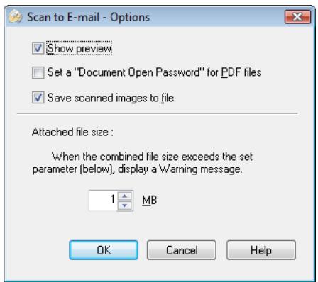 FUJITSU SCANSNAP S1300I DELUXE - Change the settings for [Scan to E-mail] (If you do not want to change any settings, go to step 4.). - 2